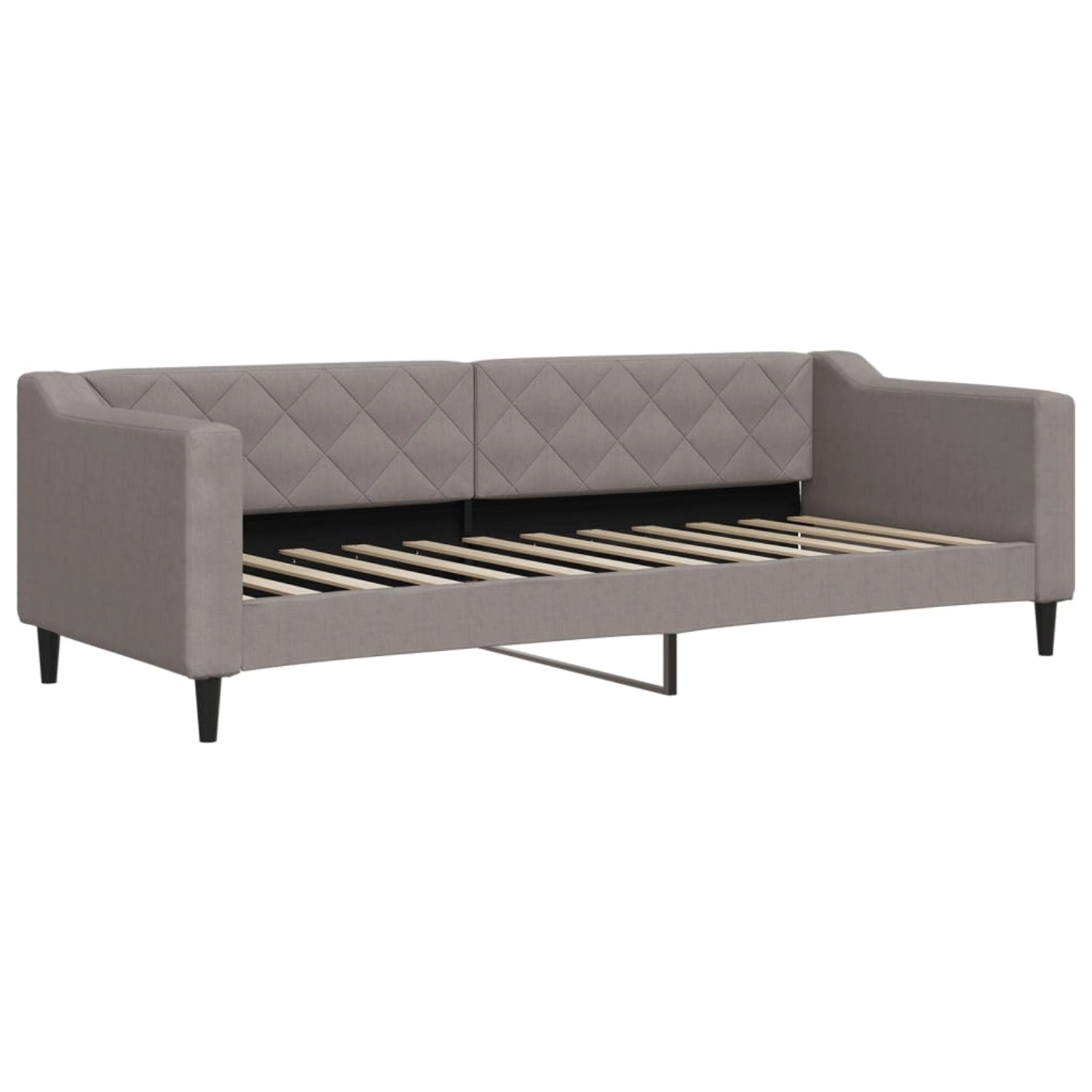 vidaXL Tagesbett Taupe 80x200 cm Stoff1851865 günstig online kaufen
