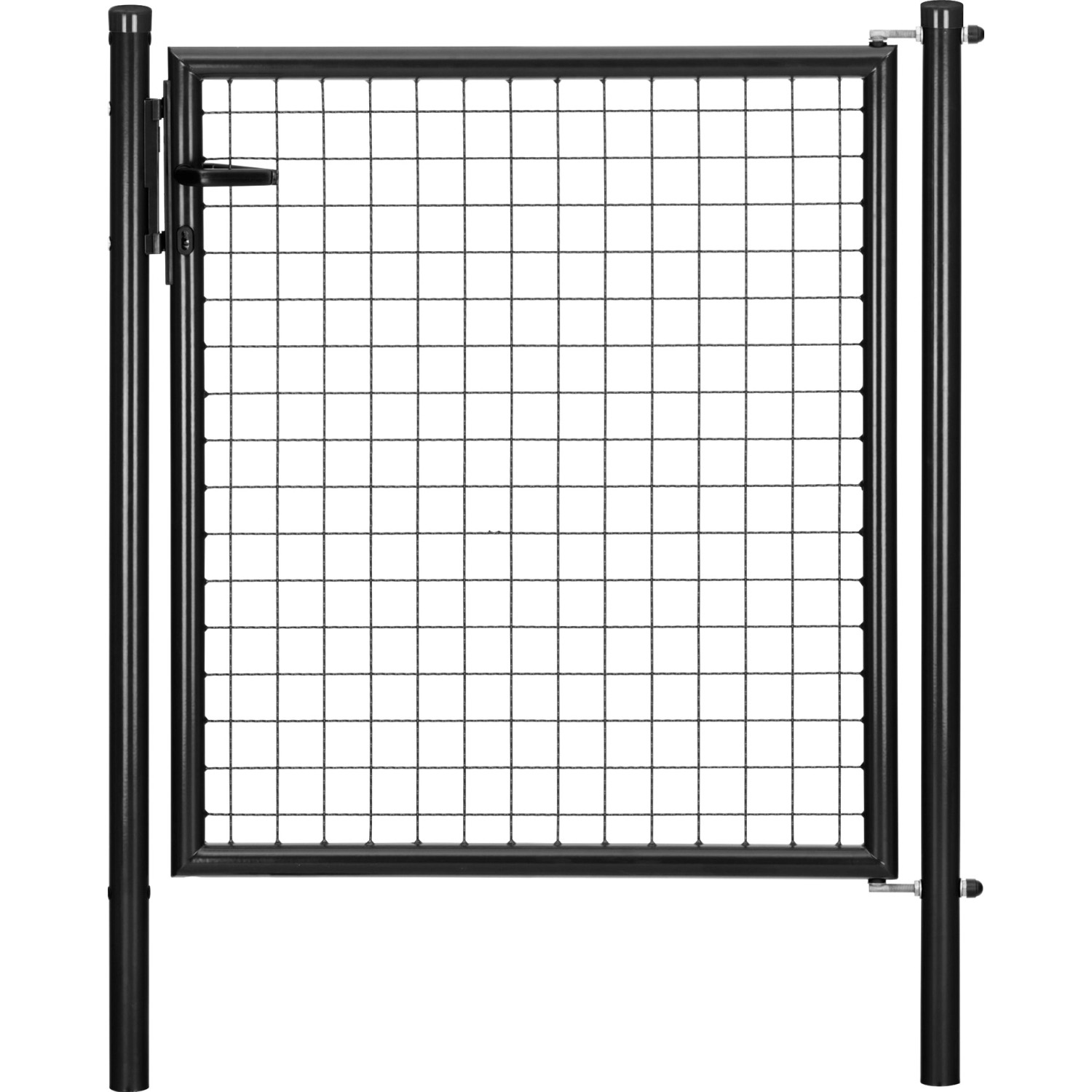 Einzeltor für Maschendraht- u. Fix-Clip Pro-Zaun Anthrazit-Met. 150 x 100 cm