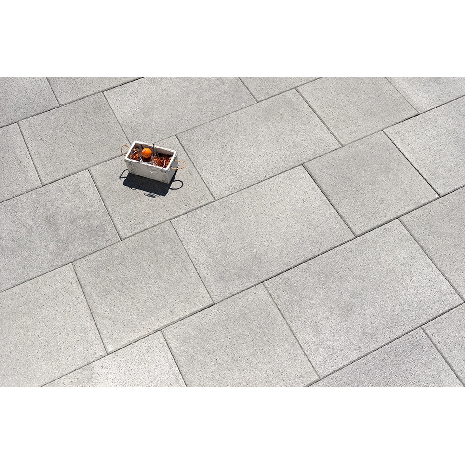 Diephaus Terrassenplatte Rima Quarz 40 x 40 x 4 cm