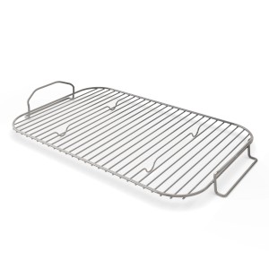 Ninja Brat- und Smokerost XL Woodfire, Grillrost aus Metall für optimale Luftzirkulation.