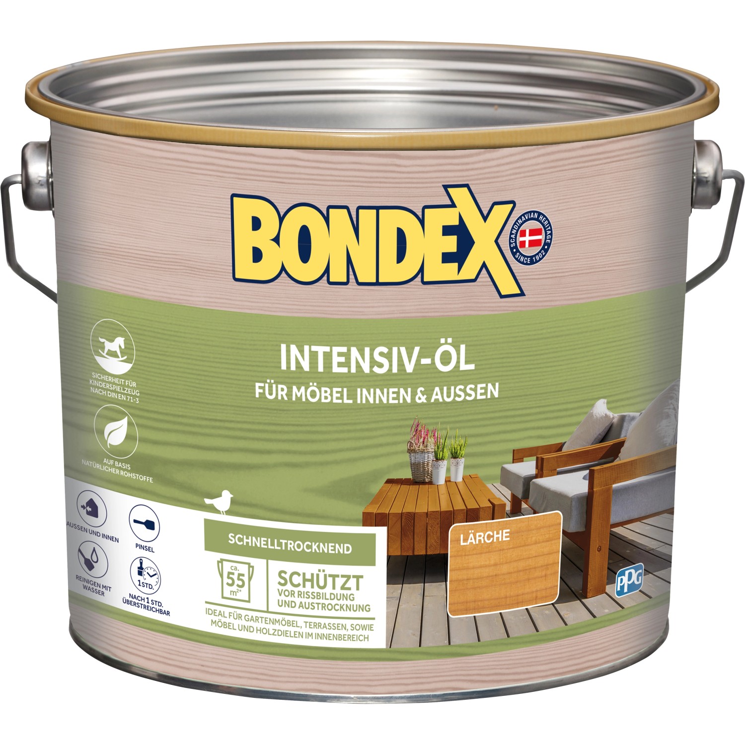 Thumbnail - Bondex Intensiv-Öl Lärche 2,5 l