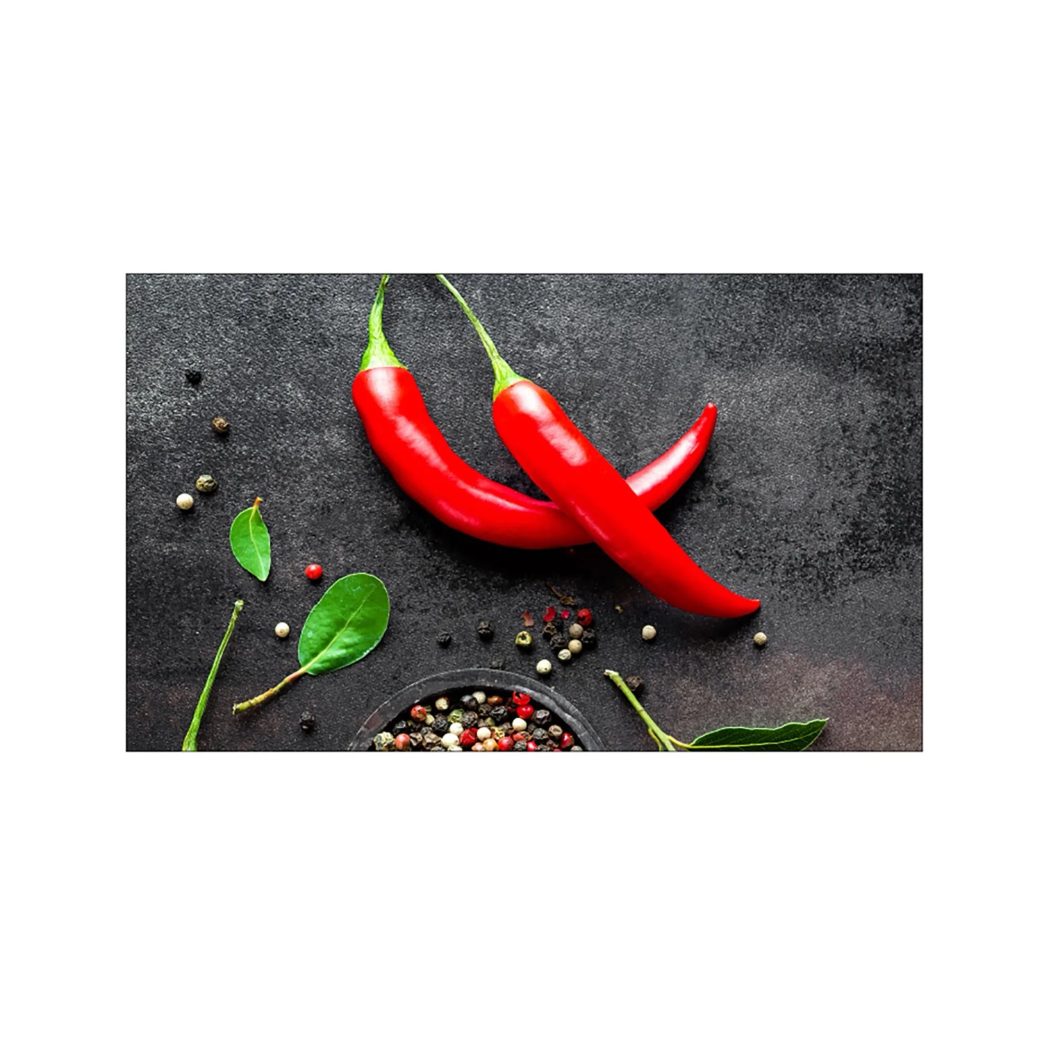 MySpotti Küchenrückwand Profix Cucina Hot Chilli 100 x 60 cm Rote Paprika