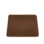 Braune KARAT Katzenstreumatte Charly mit Wabendesign, abwaschbar, 76x61 cm.