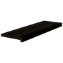 vidaXL Treppenstufen 2 Stk Dunkelbraun 80x30x2 cm Massivholz Eiche 3283803