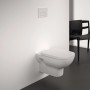 Weißer Ideal Standard i.life A WC-Sitz mit Softclosing Funktion.