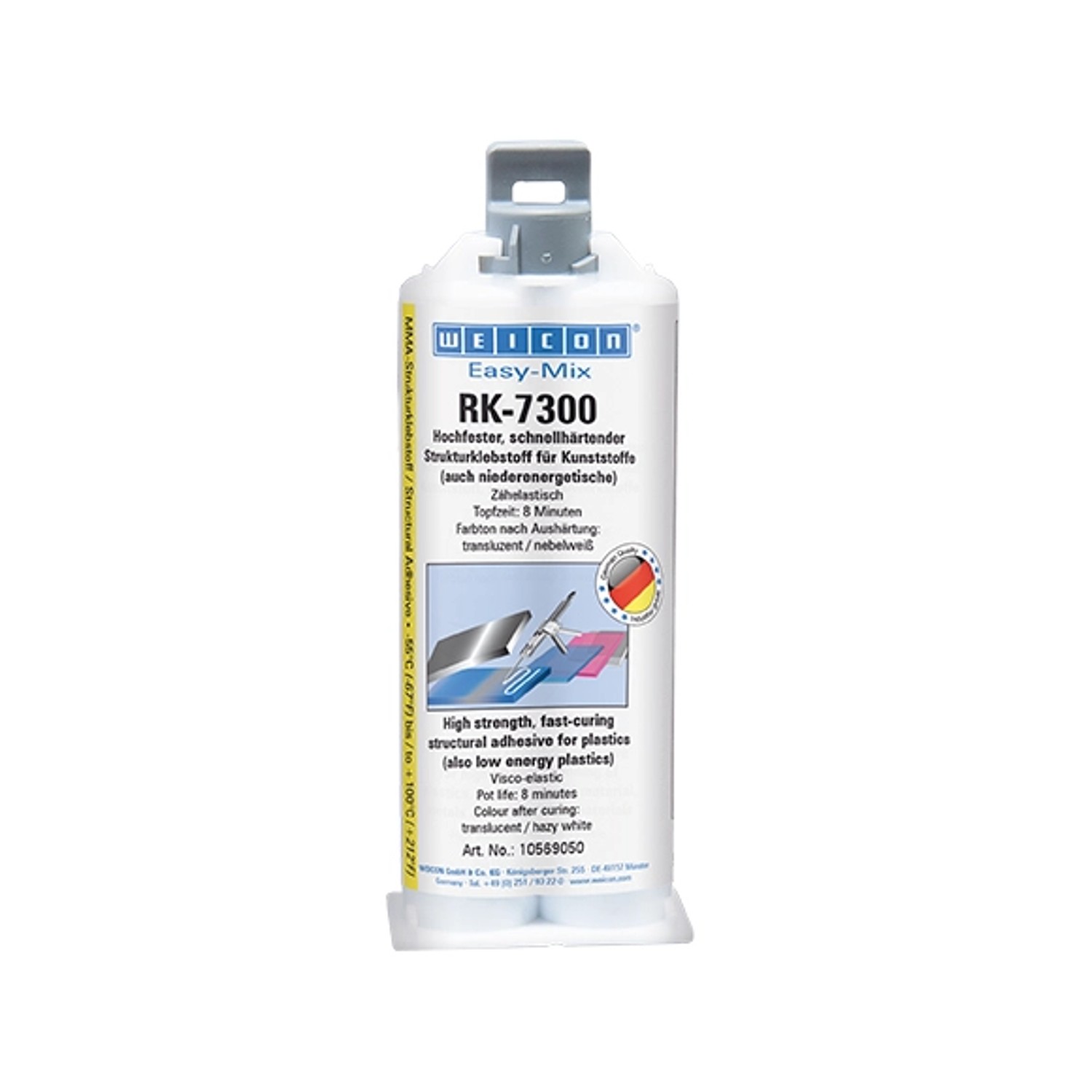 Thumbnail - WEICON Easy-Mix RK-7300 50 g Acrylat-Sturkturklebstoff