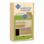 Pebaro Schnitzmesser-Set, 20-teilig in Holzbox, mit Schnitzwerkzeugen und Lindenholzblock.