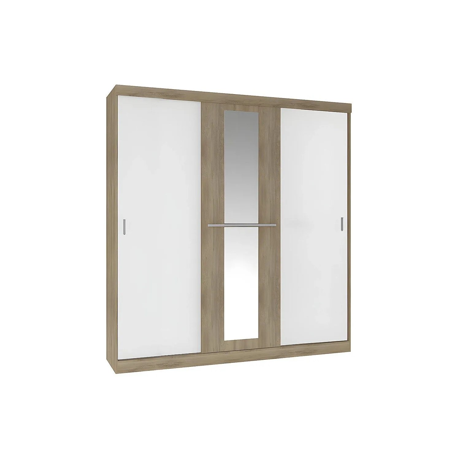 Vente-unique Kleiderschrank Didda Naturfarben Hell 205 cm
