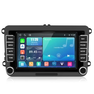 Junsun Autoradio für VW Skoda Seat. 7-Zoll LINUX Touchscreen mit CarPlay & Android Auto.
