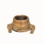 Messing Schnellkupplungs-Gewindestück 33,3 mm (R1) für Pumpenzubehör.