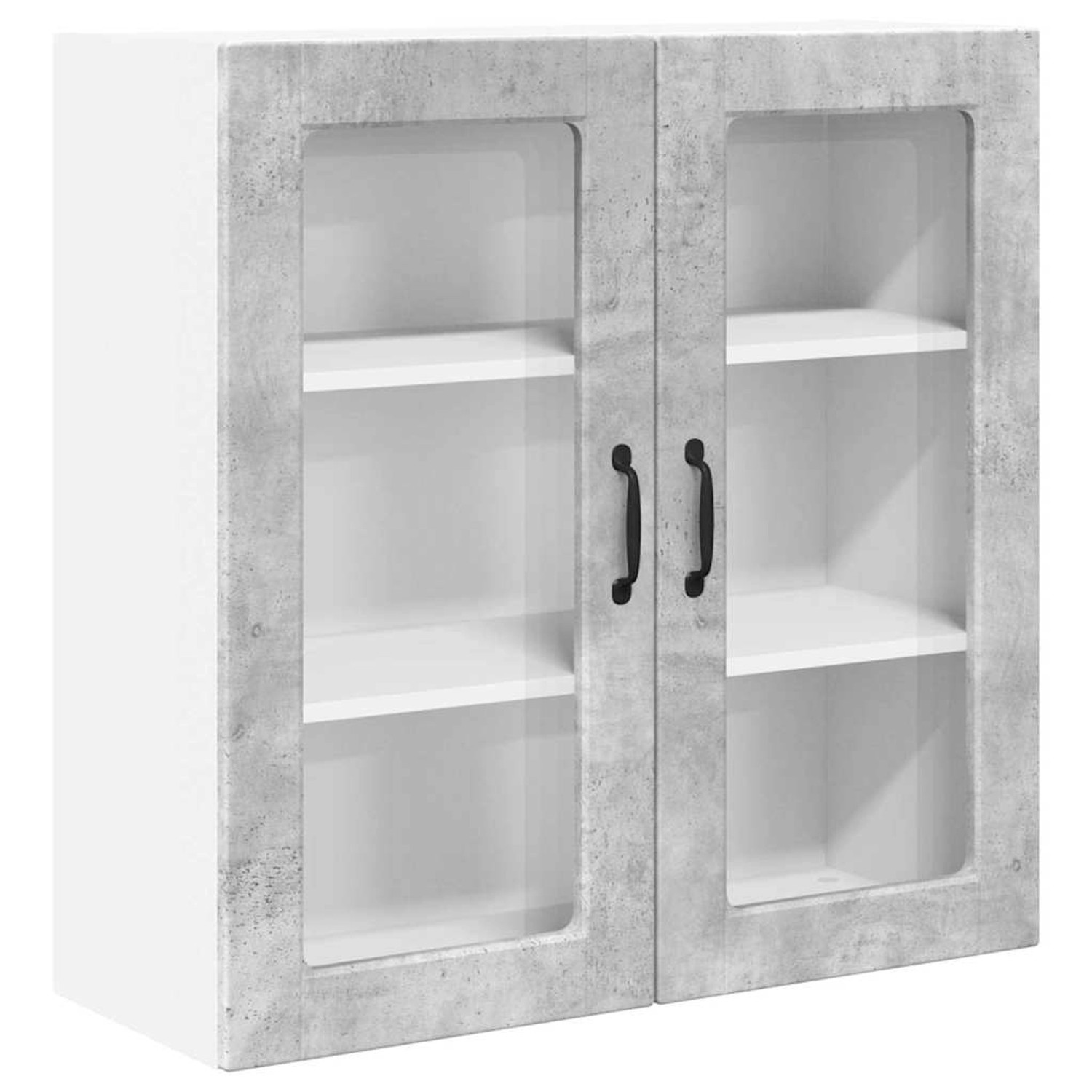 vidaXL Küchenwandschrank Beton Grau 80 x 31 x 80 cm Holzwerkstoff 885418 günstig online kaufen