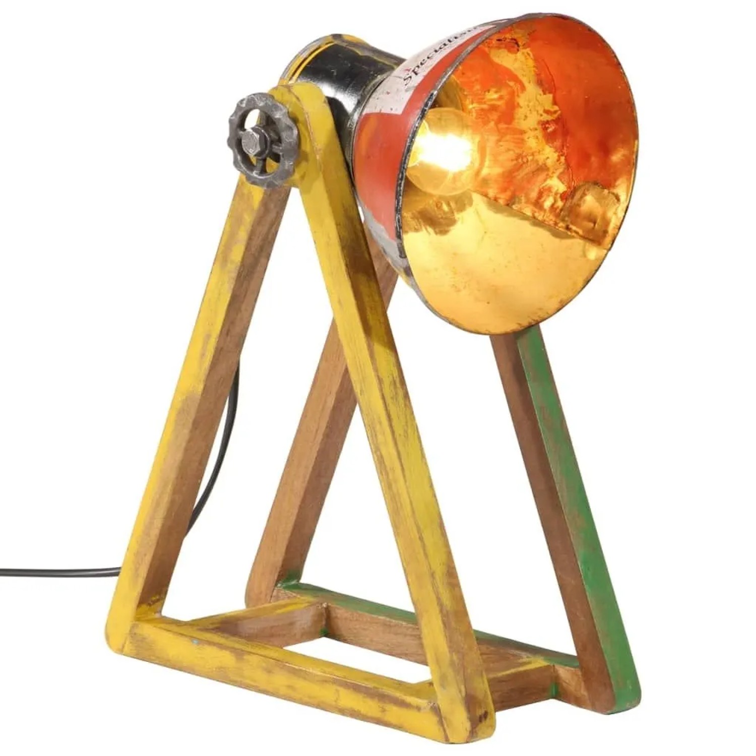 vidaXL Schreibtischlampe 25 W Mehrfarbig 30x17x40 cm E27 371901