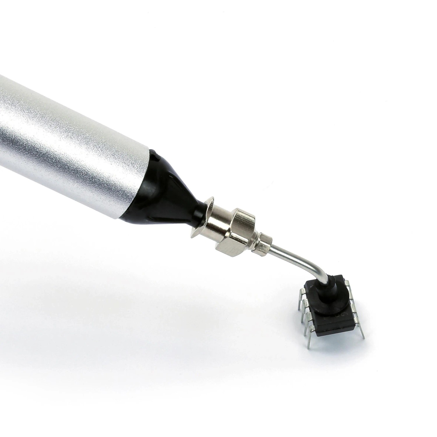 Produktbild von Minadax Antistatik ESD Vakuum-Pen Für SMD-Bauteile – 3+3 Aufsätze (3, 6, 10mm) Inkl. Box