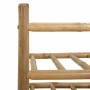vidaXL Weinregal aus Bambus, naturfarben, für Wohnzimmer. Detailansicht.