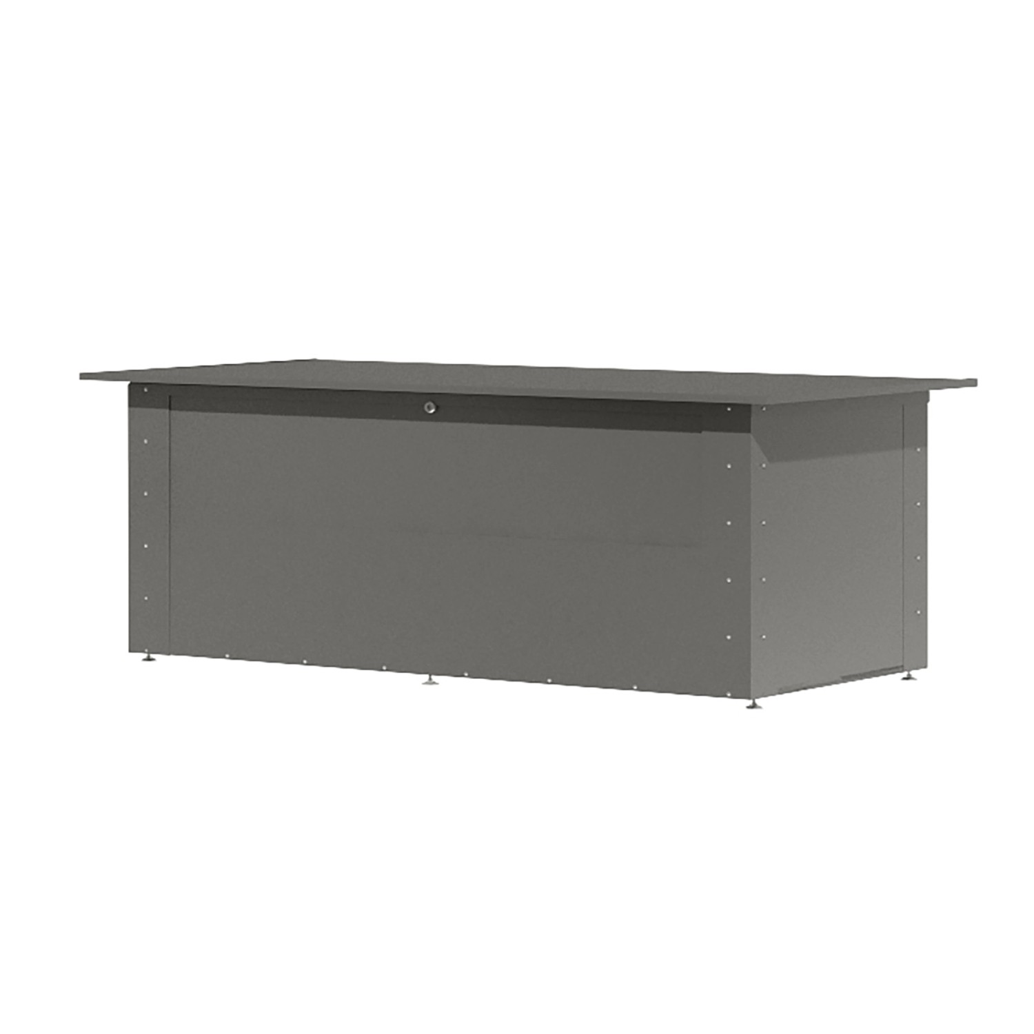 Karibu Garten-Aufbewahrungsbox Elara 3 Graualuminium günstig online kaufen