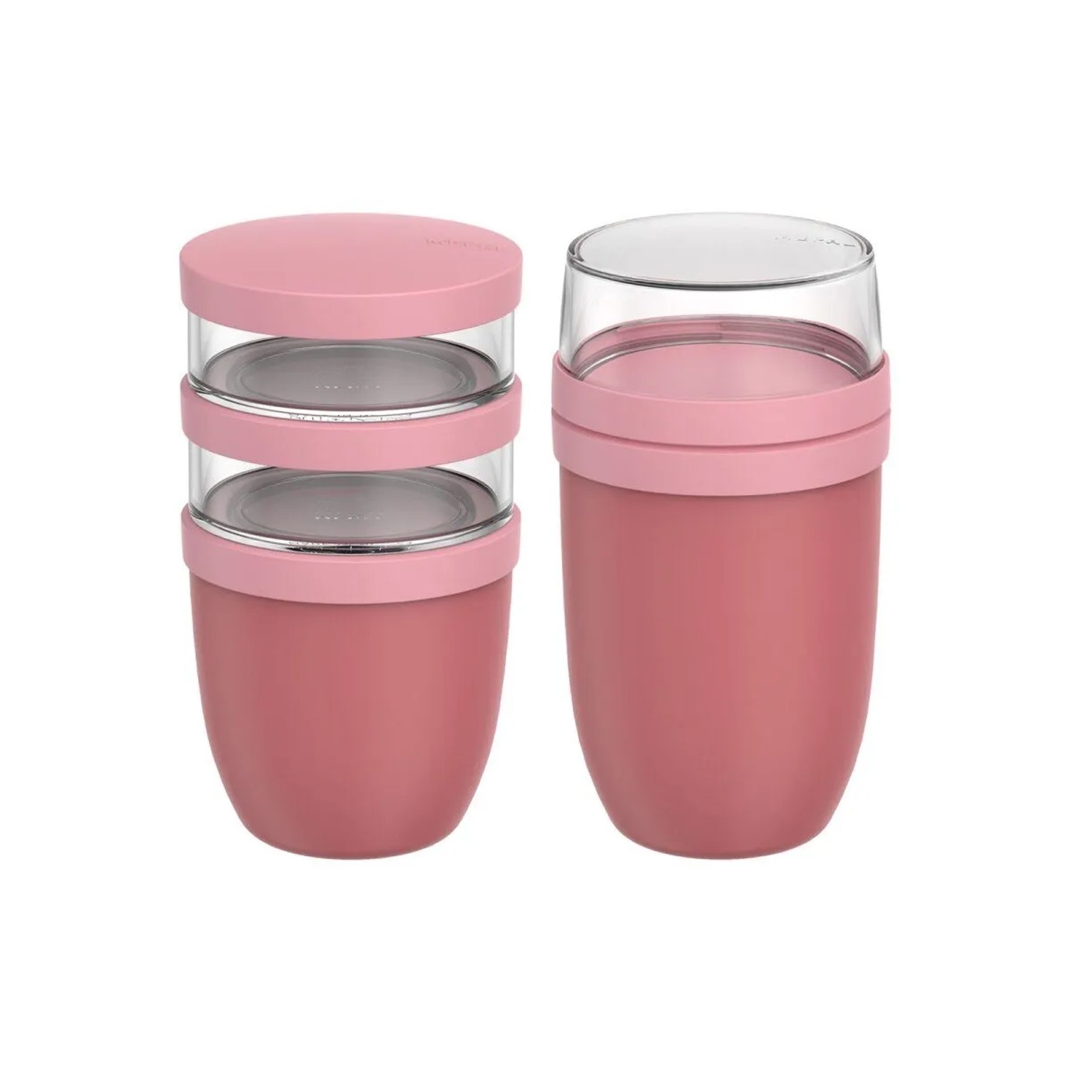 Mepal Ellipse Lunchpot-Set XL 2-teilig Vivid Mauve