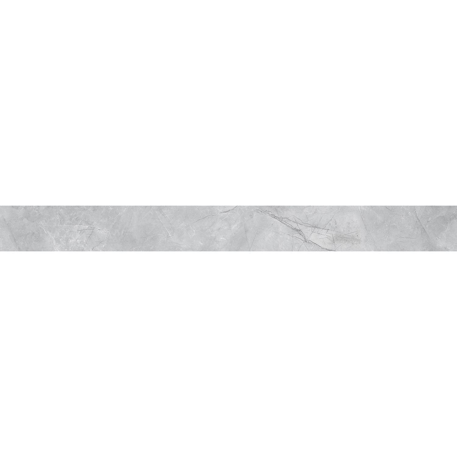 Sockel Messina Grau glasiert poliert 6 cm x 60 cm