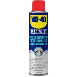 WD-40 Specialist Fahrrad Kettenspray 250ml für optimale Kettenpflege und Schutz vor Verschleiß.