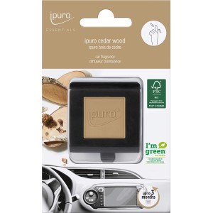 ipuro Autoduft Cedar Wood: Lufterfrischer mit Zedernholz-Duft für das Auto.