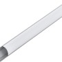Eglo LED-Eckprofil, alufarben mit weißem Diffuser, 1000 mm lang, für LED-Streifen.