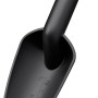 Schwarze Fiskars Solid Blumenkelle (29 cm) für Gartenarbeiten.
