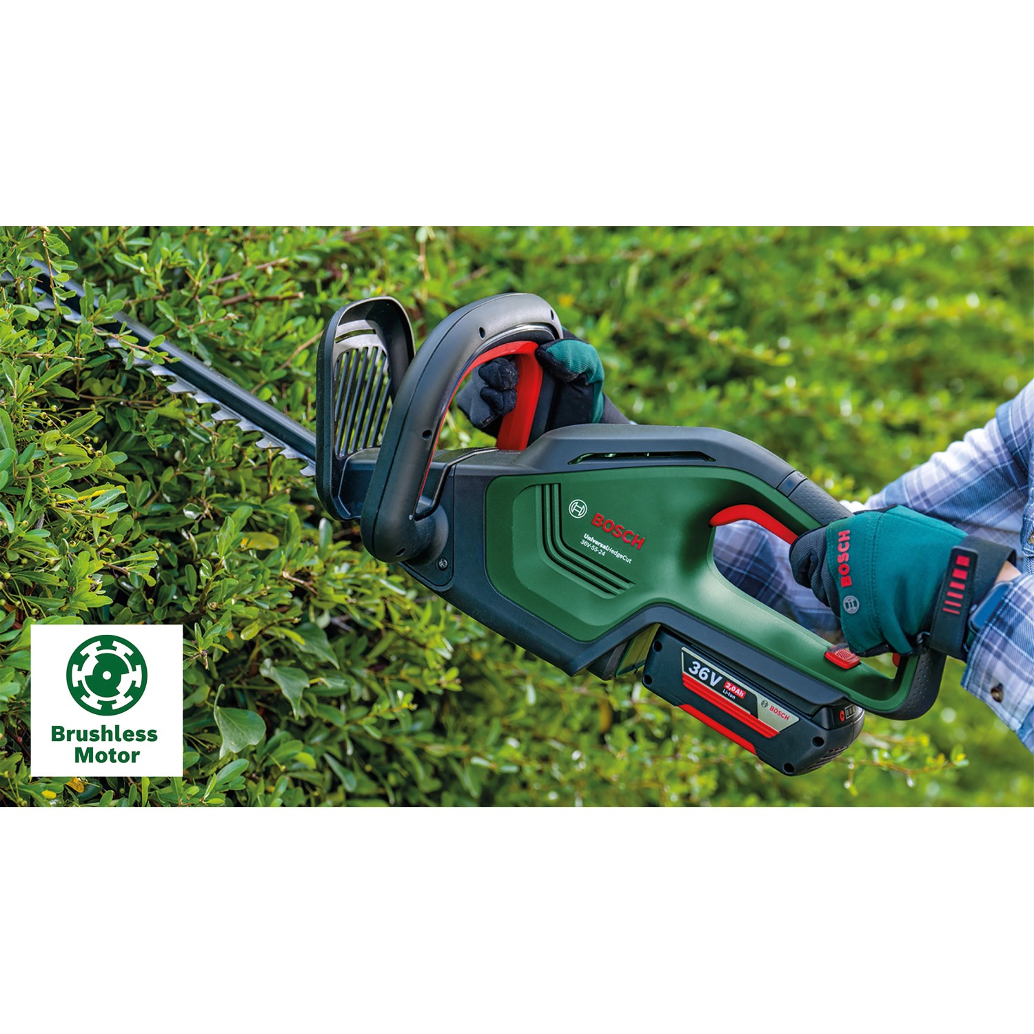 Bosch AkkuHeckenschere UniversalHedgeCut 36V5524 inkl. Akku und