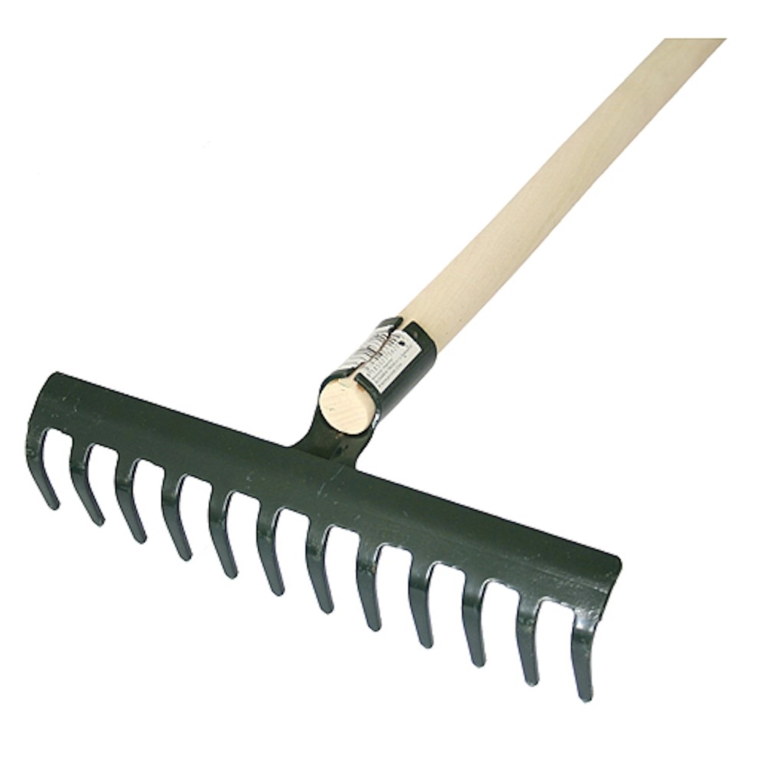 PROREGAL Gartenharke R107SK 12 Zinken Holzgriff 1600mm günstig online kaufen