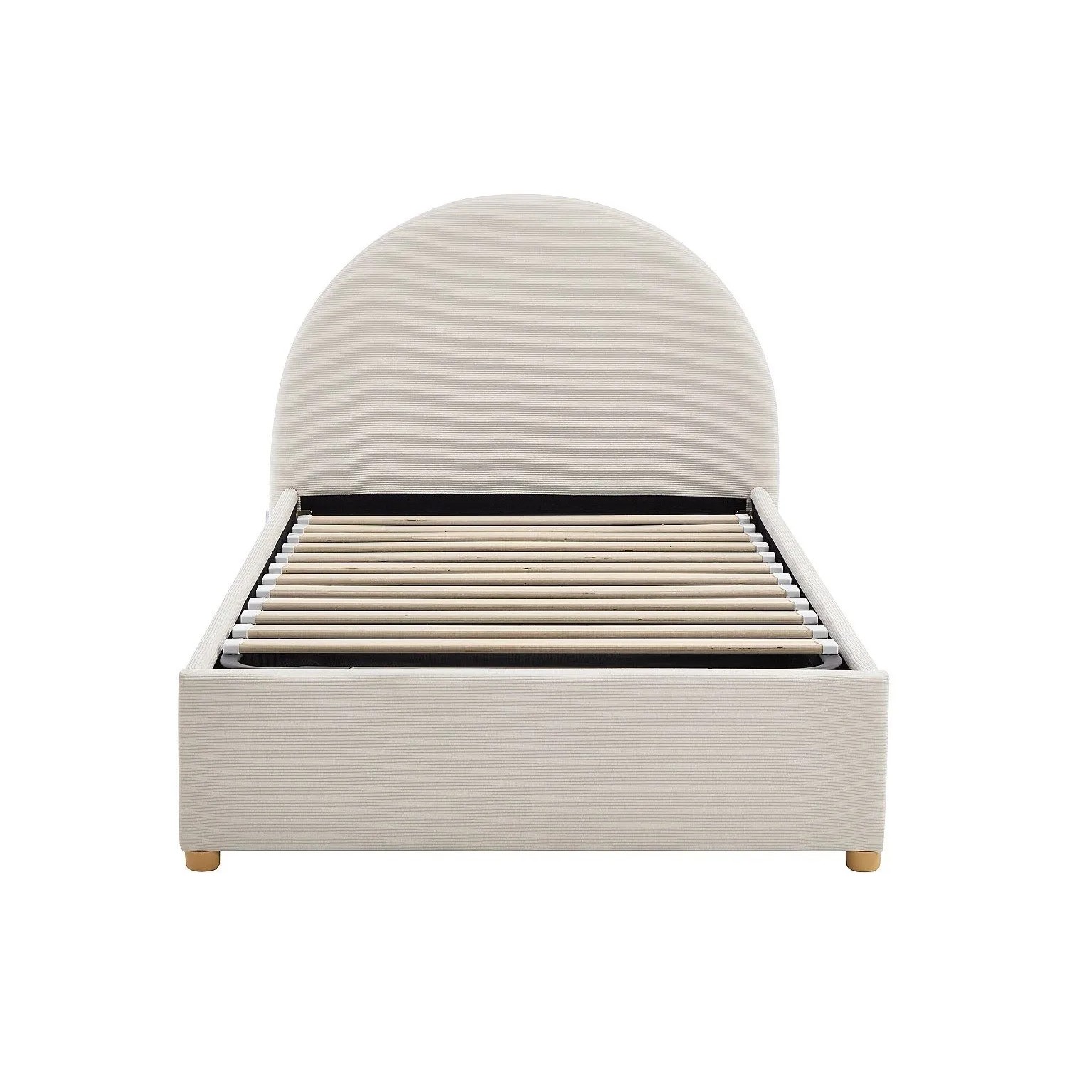 Vente-unique Bett Mit Bettkasten Lirimo Beige 103 cm