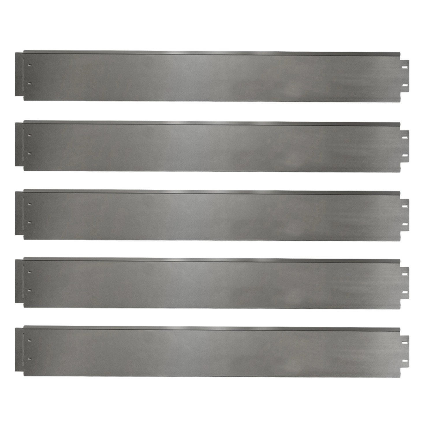 OK-Living Rasenkante Silber 100 x 14 cm 20 Meter günstig online kaufen