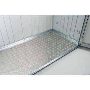 Biohort Bodenplatte für Smartbase GS 190 aus Alu-Riffelblech, 177,5x69,5 cm.