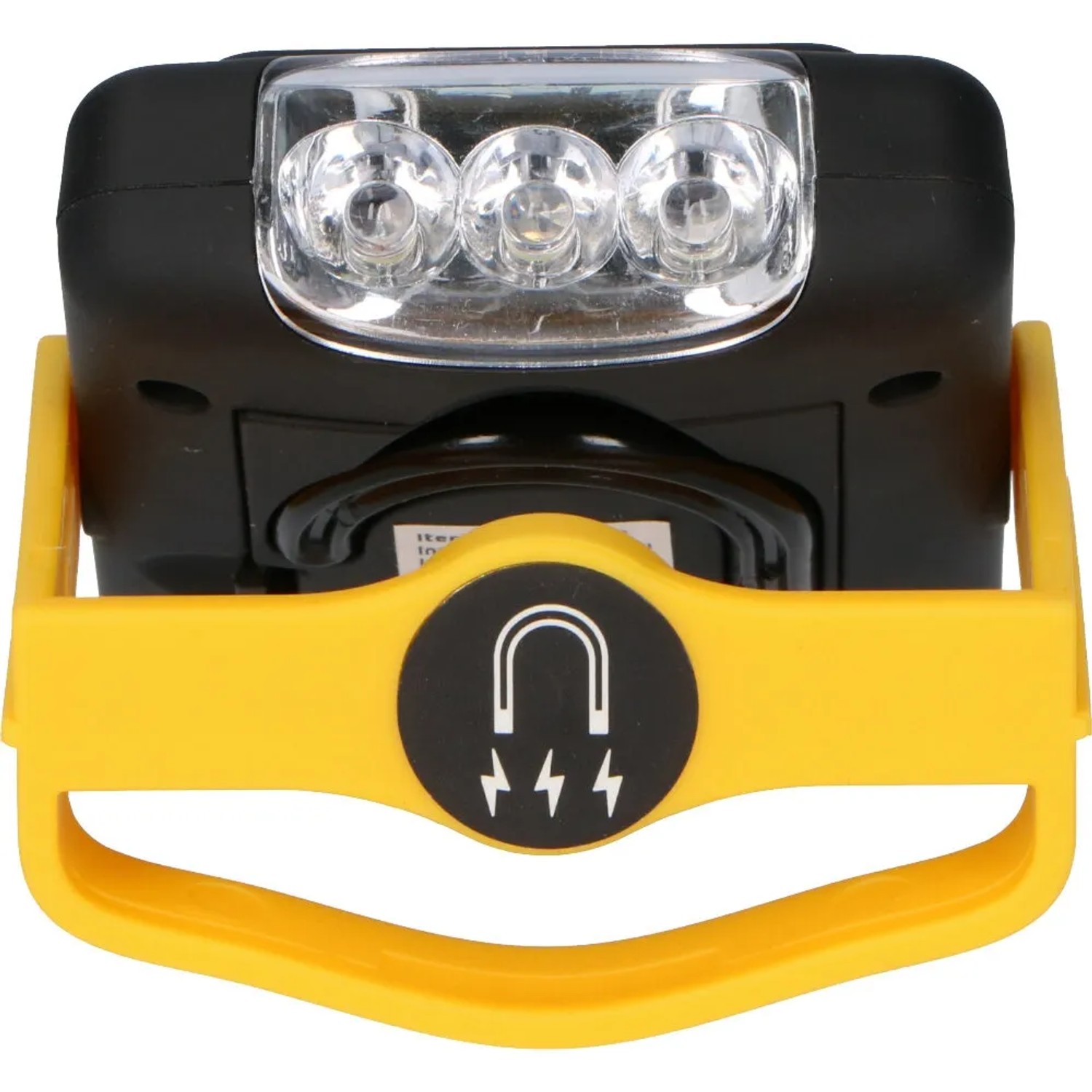 LED's Work Handleuchte mit Magnetfuß und Haken, ideal für Werkstatt und Camping.