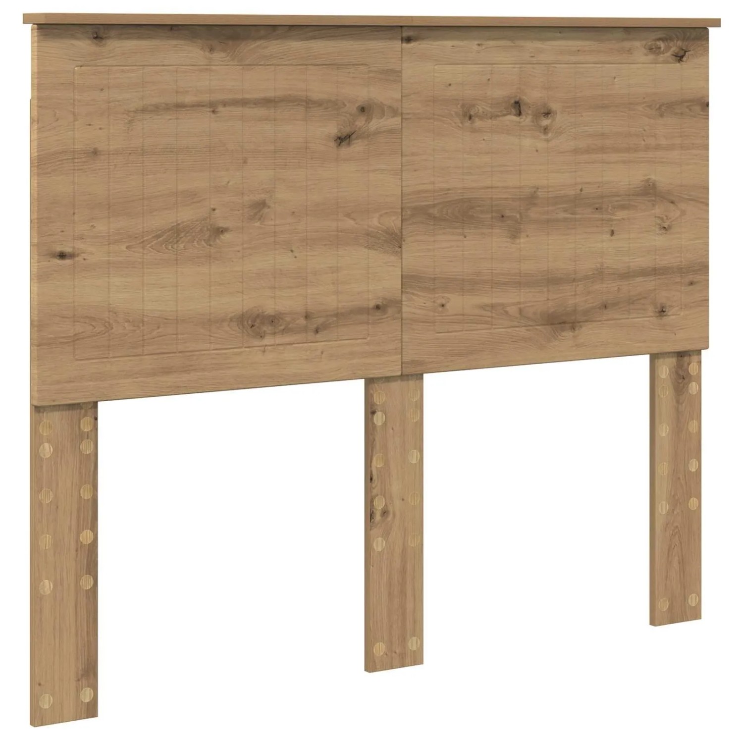 vidaXL Kopfteil mit Kopfteil Artisan-Eiche 120 cm Holzwerkstoff 887790