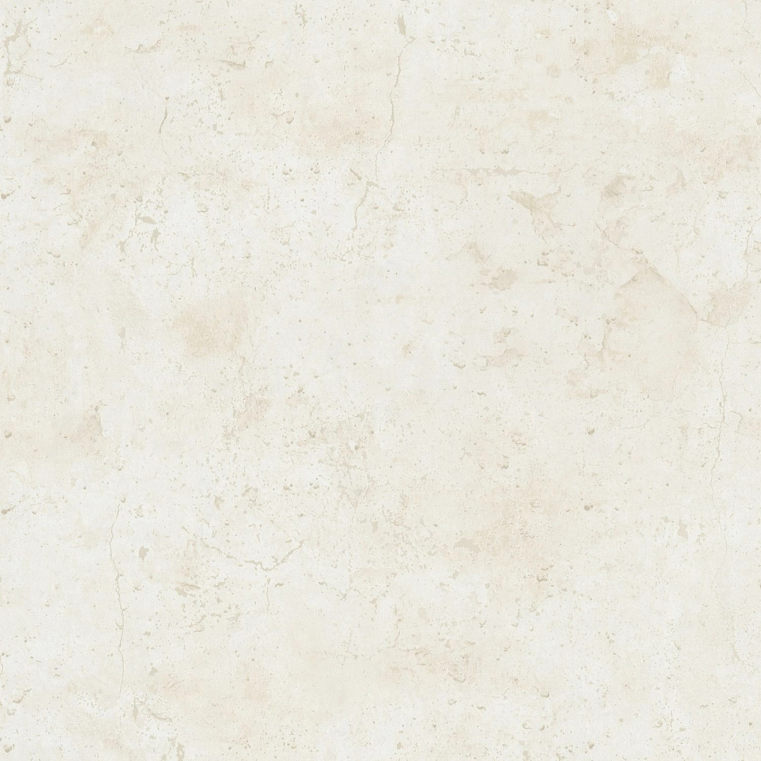 Cremeweiße Uni Vliestapete mit leichter Struktur von PROFHOME.