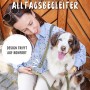 Frau mit Hund an grüner Rudelkönig Hundeleine Bella Führleine (230 cm).