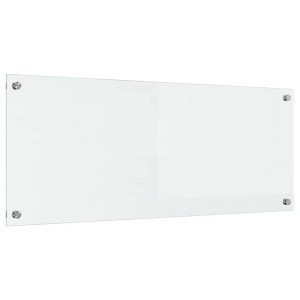 vidaXL Küchenrückwand Transparent 100 x 40 cm Gehärtetes Glas 42018029
