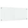 vidaXL Küchenrückwand Transparent 100 x 40 cm Gehärtetes Glas 42018029