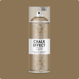 COSMOS LAC Kreidefarbe Spray Chalk Effect  Hochwertige Chalky Kreidesprühfarbe Farbspray  Spray Paint Farbe Milchkaffee