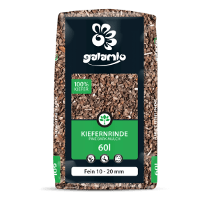 Galamio Rindenmulch Kiefer Fein 60l x 12 Sack 720l 12er Palette