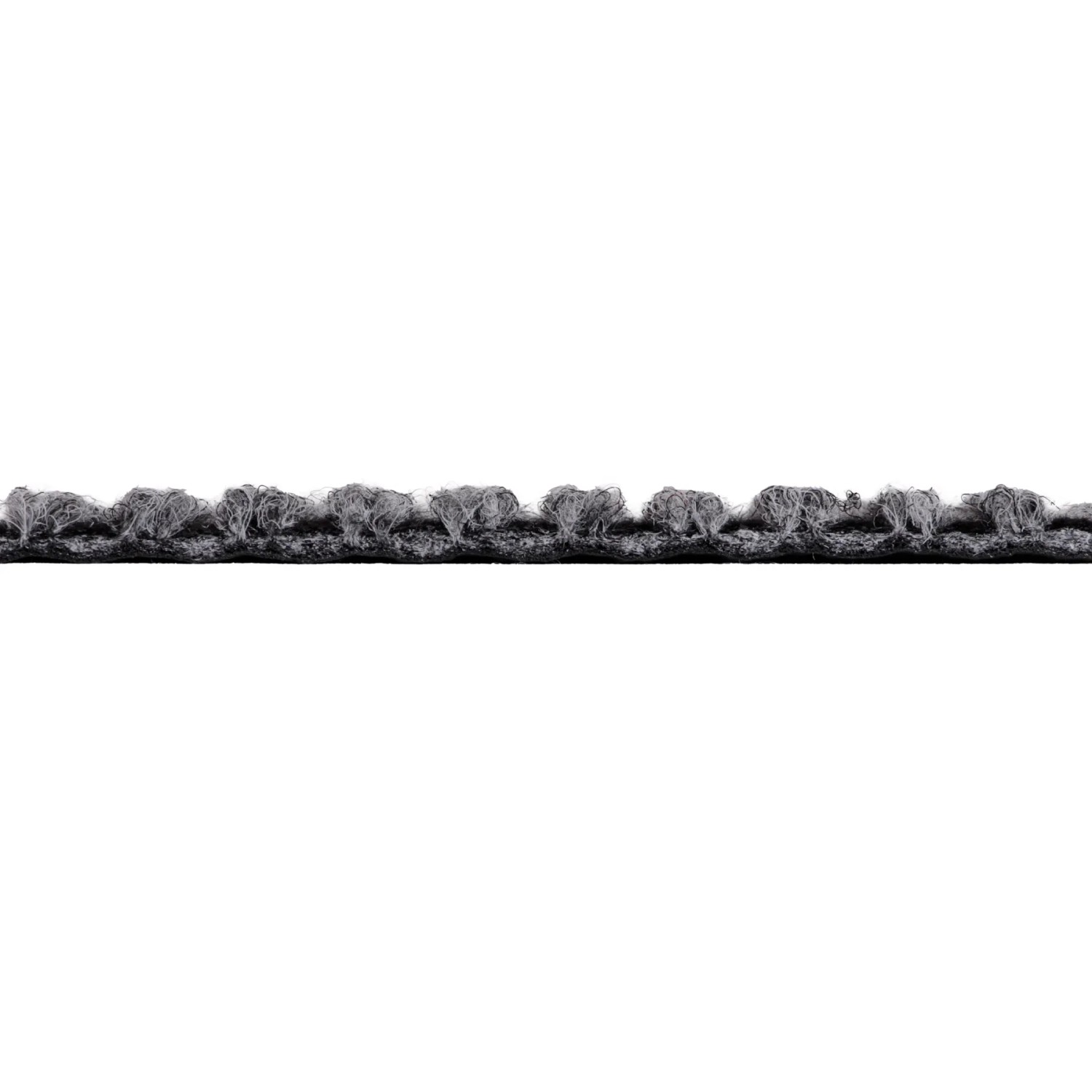 Detailaufnahme: Grauer Primaflor Sauberlauf Magnum Teppichläufer, ideal für Flur und Eingangsbereich.