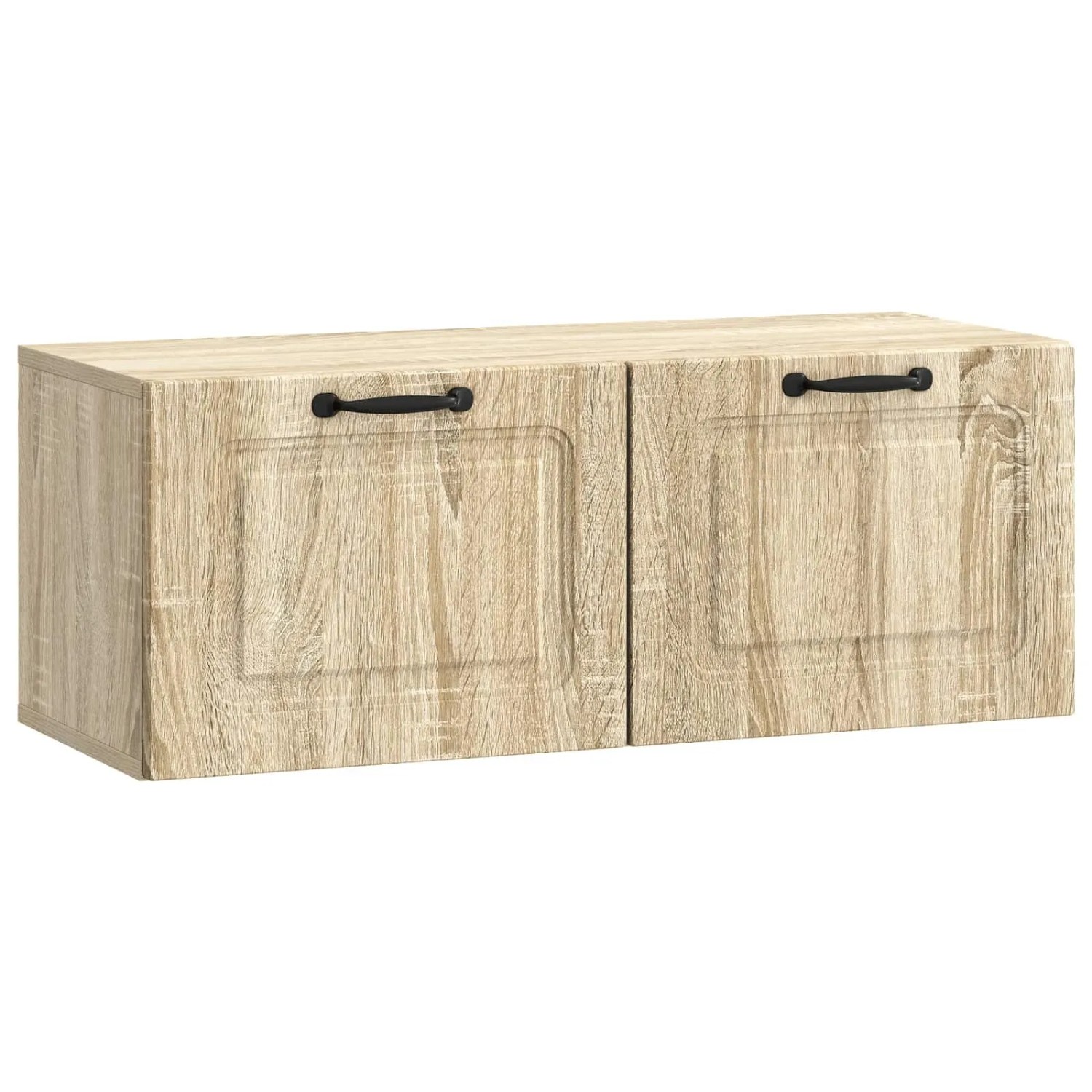 vidaXL Wandmontierter TV-Schrank Sonoma-Eiche 78,5 x 31 x 30 cm 899397