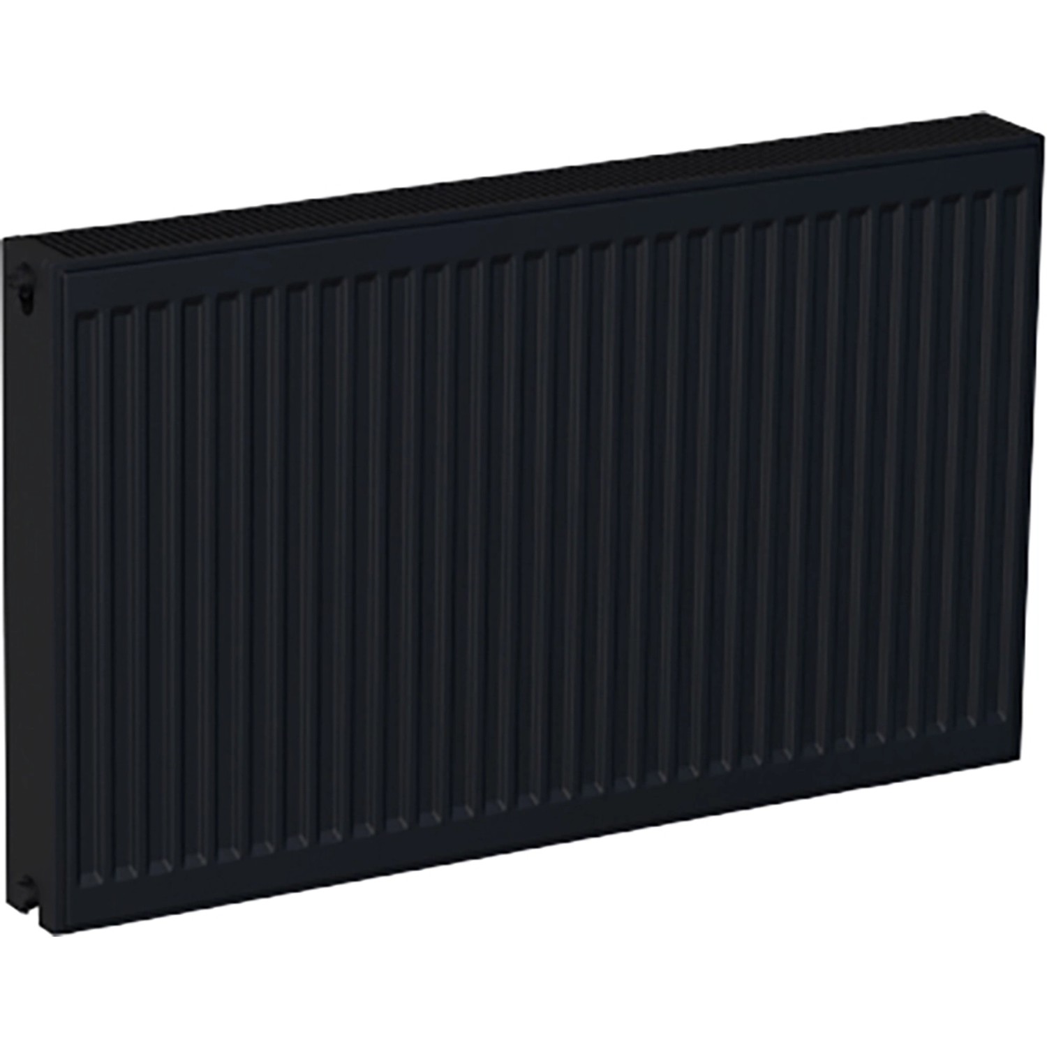 Sanicomfort Universal-Flachheizkörper Typ DK (22) 62 cm x 100 cm Schwarz Matt