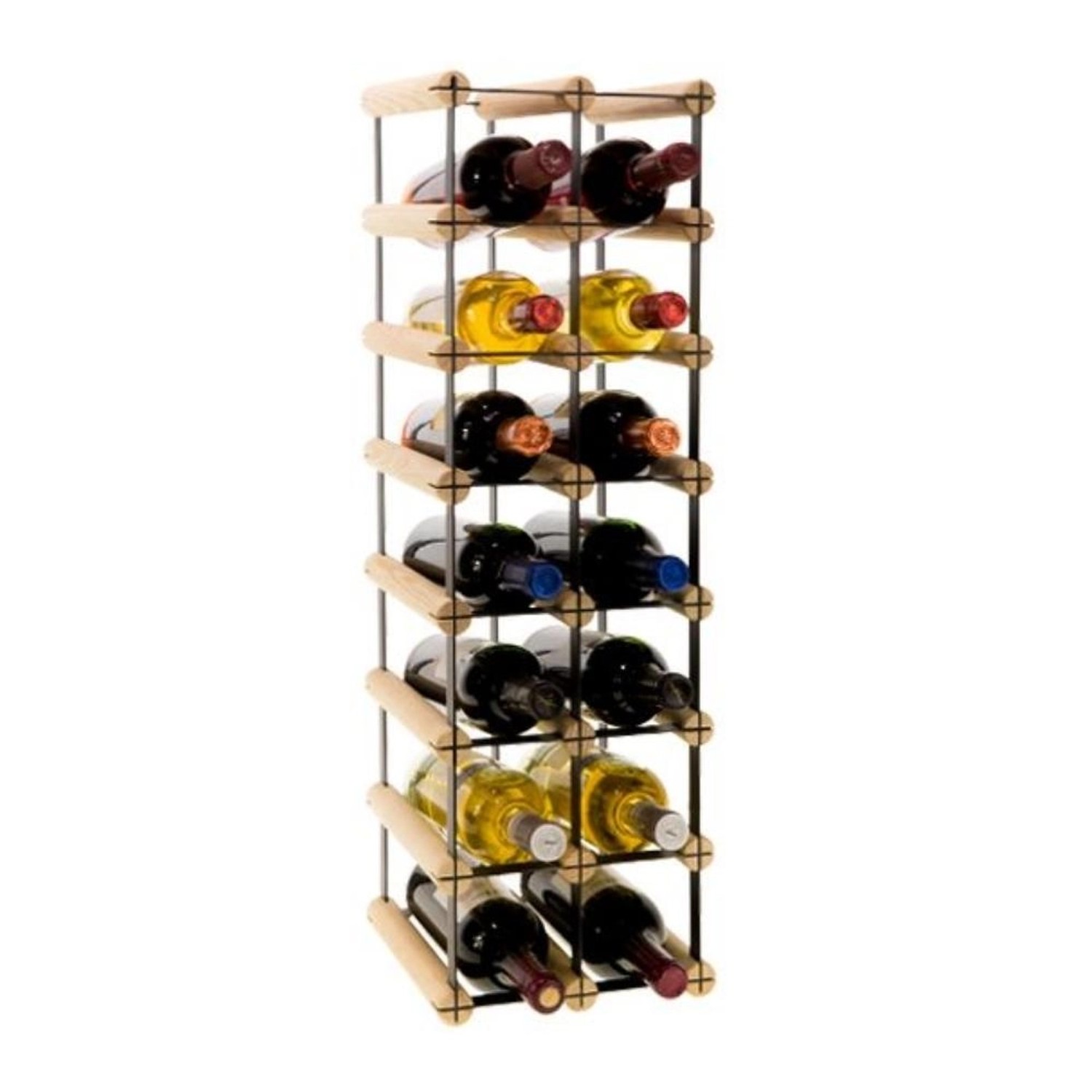 PROREGAL Modulares Weinregal Vinotega Mod Metal HxBxT 72,5 x 22,5 x 24,5 cm günstig online kaufen