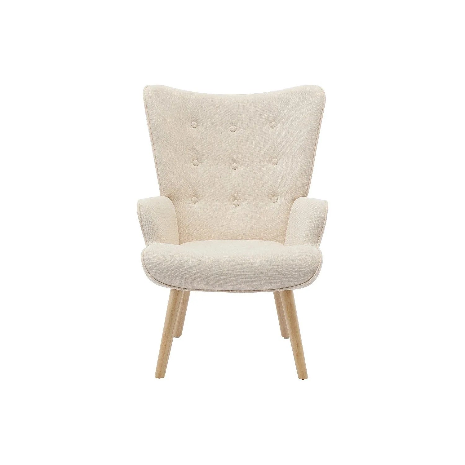 Vente-unique Sessel Mit Gerader Rückenlehne Vately Beige 69 cm