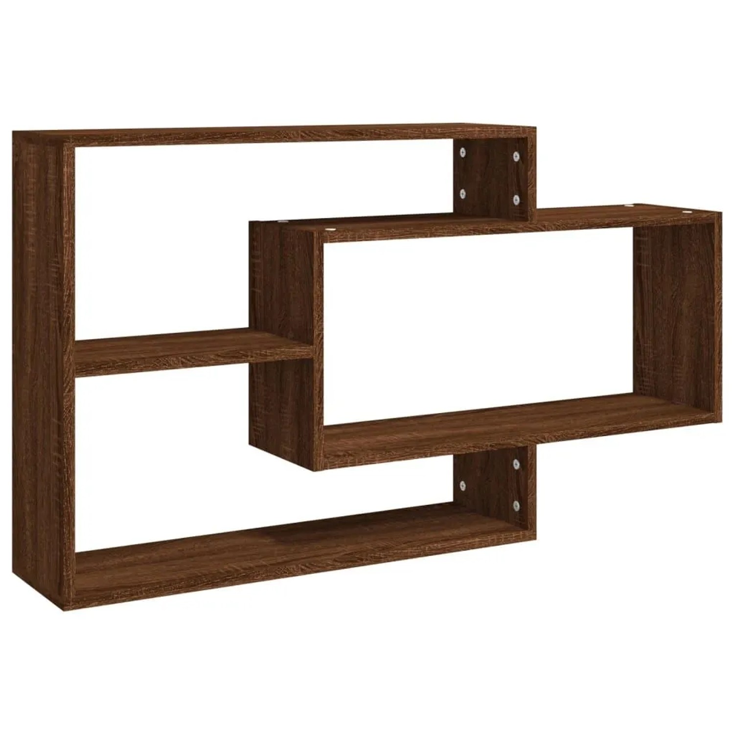 vidaXL Wandregal Braun Eichen-Optik 104x20x58,5 cm Holzwerkstoff 815290