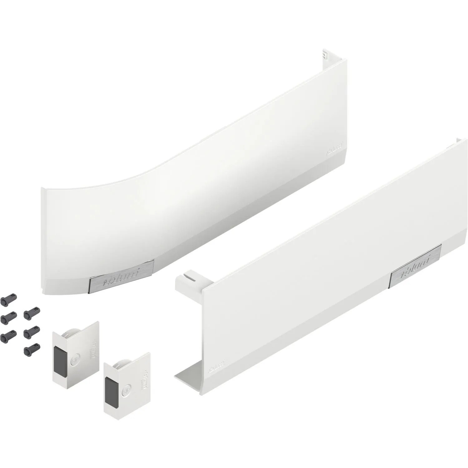 Blum Abdeckkappen-Set Aventos Hf Hs Hl top für Servo-Drive Kunststoff Weiß