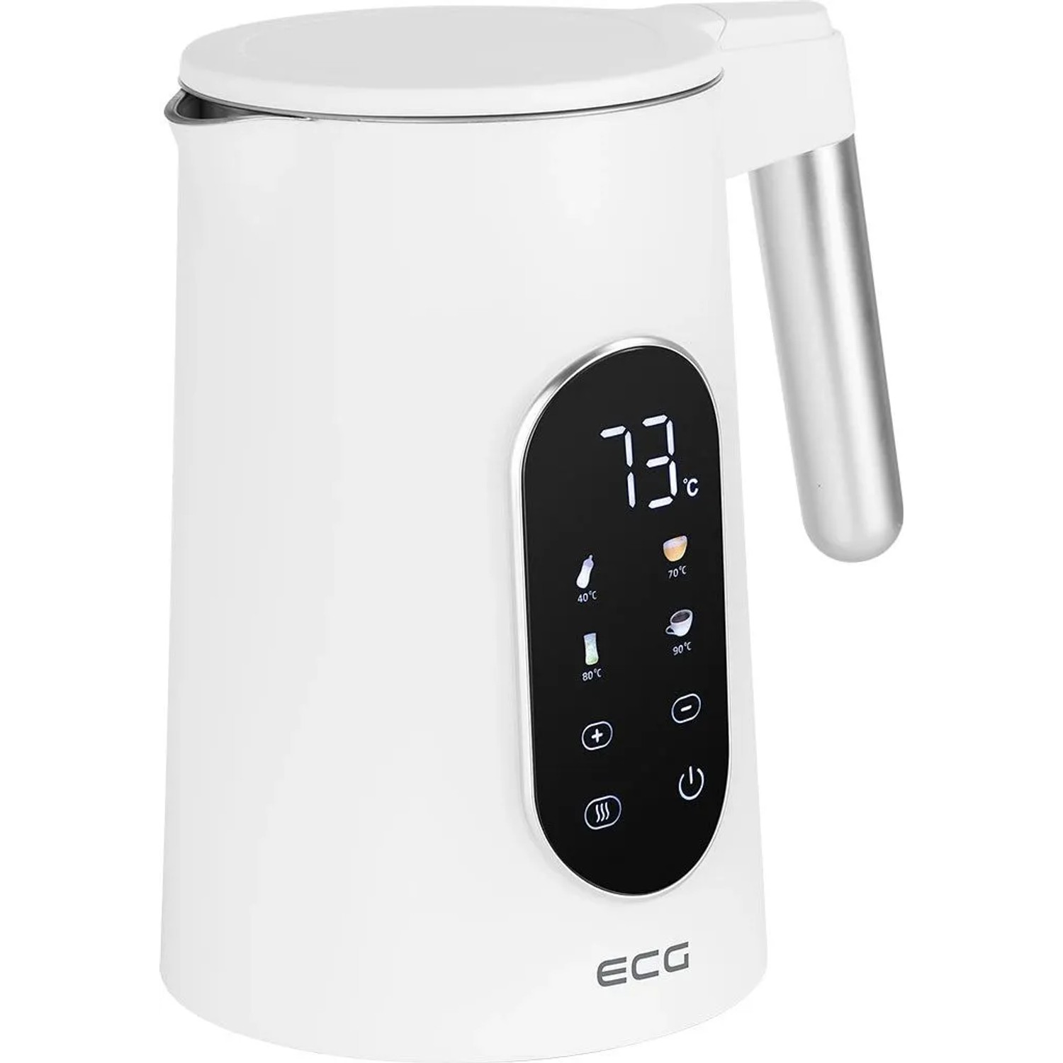 ECG Wasserkocher RK 1799 Smart White 1,7, Weiß