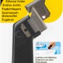 Pattex Fugenhai mit Ersatzklinge, Fliesenzubehör zum Entfernen von Fugenmasse, schwarz.