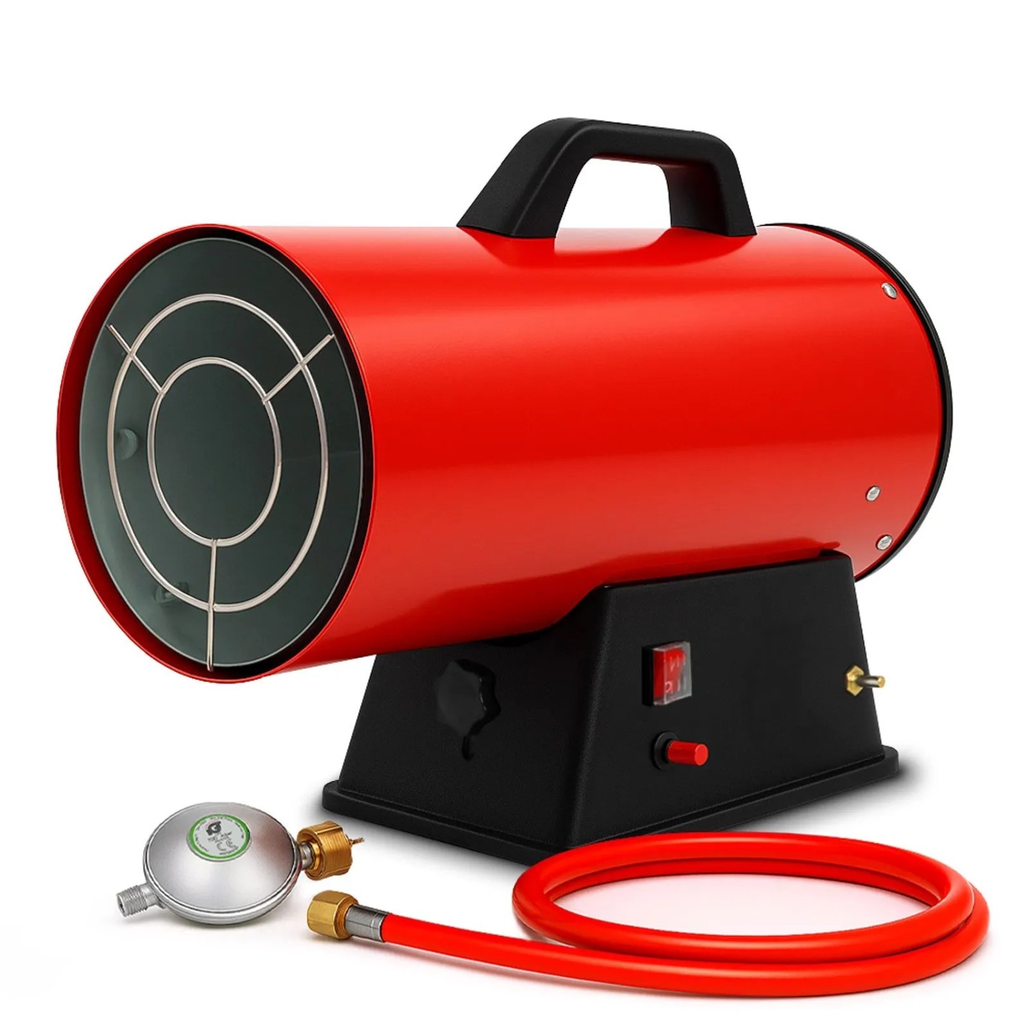 EBERTH Gasheizgebläse 30 kW Direkt Heizkanone Gas Luftdurchsatz 650 m³/h