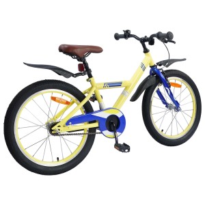 vidaXL Kinderfahrrad 20 Zoll für 6-11 Jahre Alt Gelb 42009616