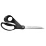 Fiskars Hardware-Schere, 25 cm, mit schwarzen Griffen und Edelstahlklingen.